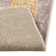 Teppichläufer MARSA Grau 50 × 450 cm Polyester und PVC