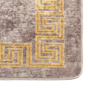 Teppichläufer MARSA Grau 50 × 450 cm Polyester und PVC