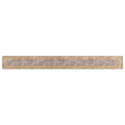 Teppichläufer MARSA Grau 50 × 450 cm Polyester und PVC