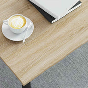 Couchtisch Sonoma 100 x 100 x 45 cm Holzwerkstoff