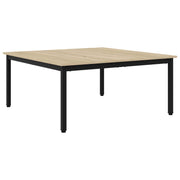 Couchtisch Sonoma 100 x 100 x 45 cm Holzwerkstoff