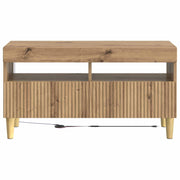 LED-TV-Schrank Artisan-Eiche Holzwerkstoff