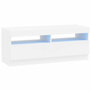 LED-TV-Schrank Weiß Holzwerkstoff