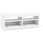 LED-TV-Schrank Weiß Holzwerkstoff