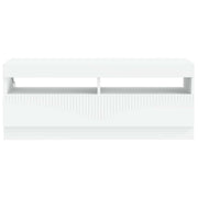 LED-TV-Schrank Weiß Holzwerkstoff