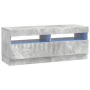 LED-TV-Schrank Betongrau Holzwerkstoff