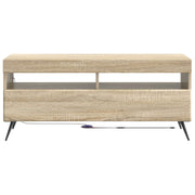 LED-TV-Schrank Sonoma-Eiche Holzwerkstoff