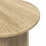 Beistelltisch-Set 2 stk. Sonoma-Eiche Ø 45 x 45 cm