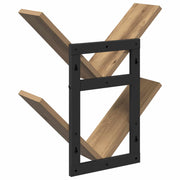 Wandregal 2 stk. Artisan-Eiche 43 x 15 x 47 cm Holzwerkstoff