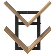 Wandregal 2 stk. Artisan-Eiche 43 x 15 x 47 cm Holzwerkstoff