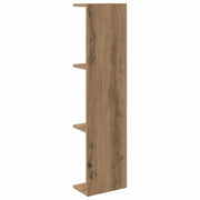 Wandregal 2 stk. Artisan-Eiche 22 x 15 x 100 cm Holzwerkstoff