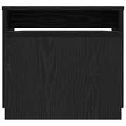 Satztische Schwarz Eichen-Optik 100 x 48 x 40 cm Holzwerkstoff